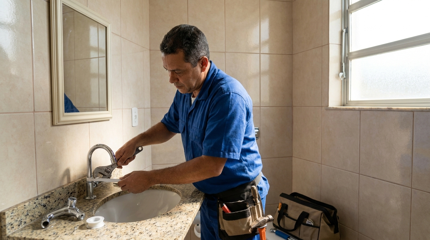 Ajustes em Torneiras em Joinville‑SC