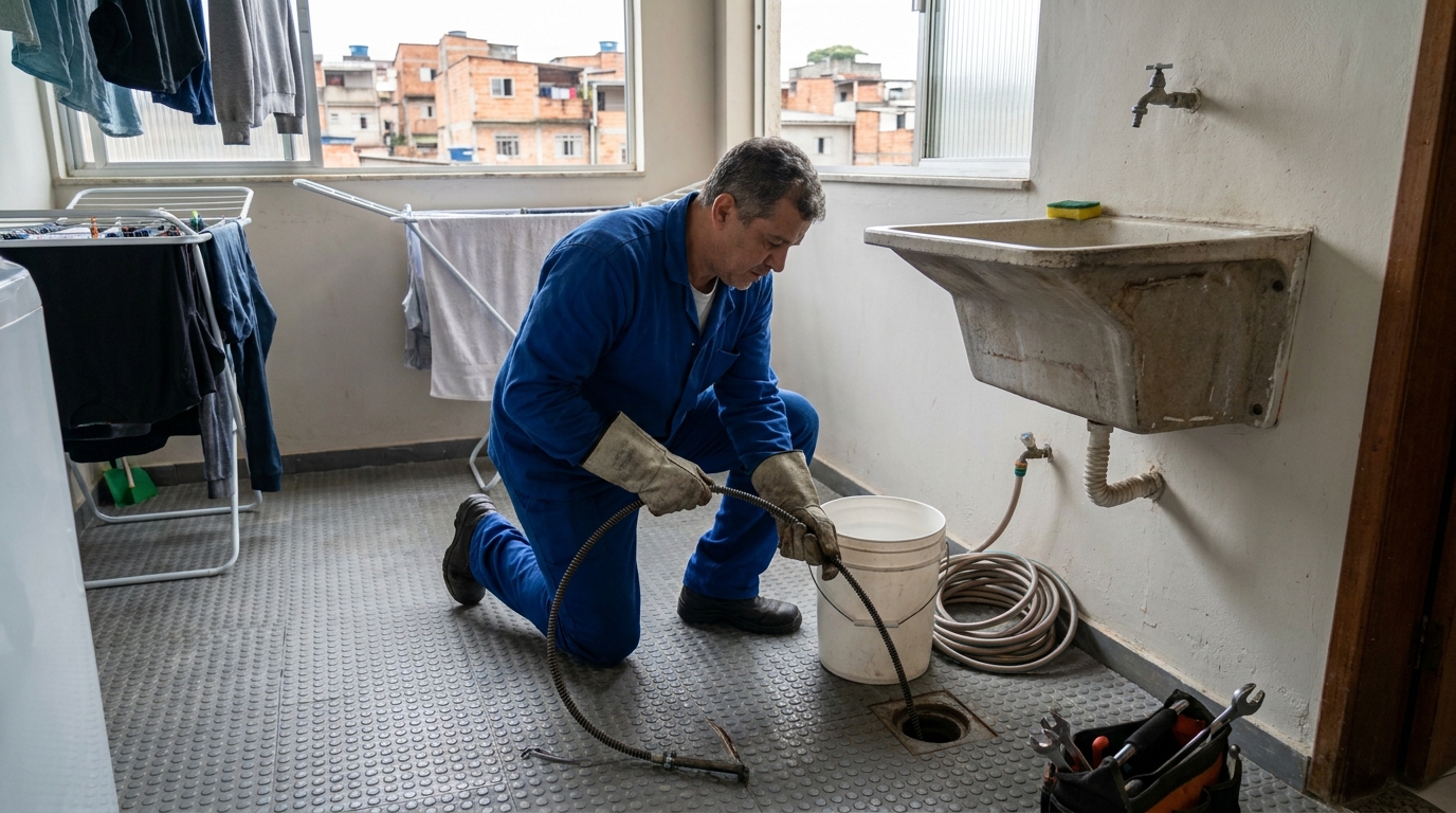 Desentupimento de Ralos Externos em Joinville‑SC