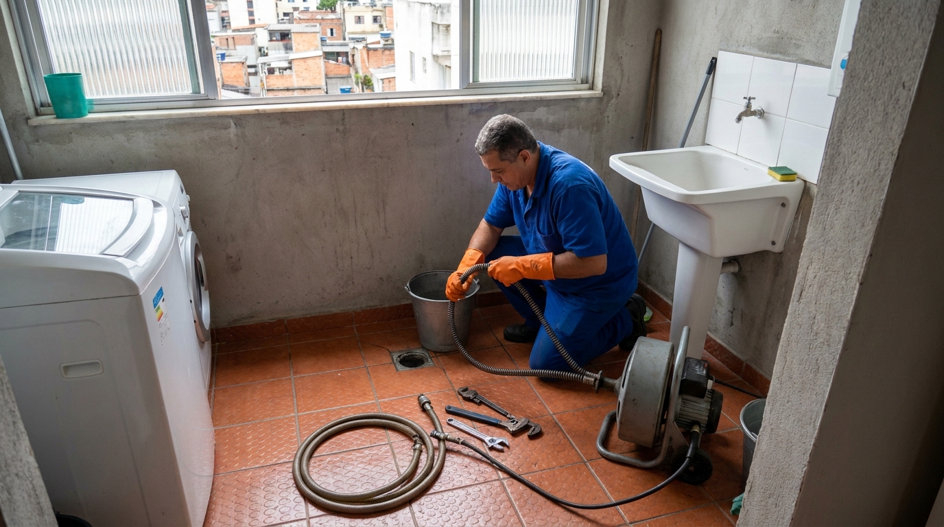 Limpeza Profunda de Ralos em Joinville‑SC